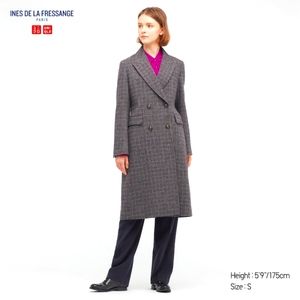 WOMEN TWEED COAT (INES DE LA FRESSANGE) Uniqlo